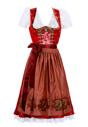 Lola Paltinger Dirndl rot