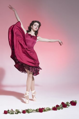 Mothwurf Mode Herbst/Winter 2017/2018 Mothwurf Kleid Fuchsia - Mothwurf 2018 Winter Kollektion Romeo e Giulietta