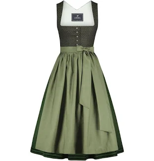 Wiesn Dirndl 2026 - Amsel Dirndl Alexandra grün lang